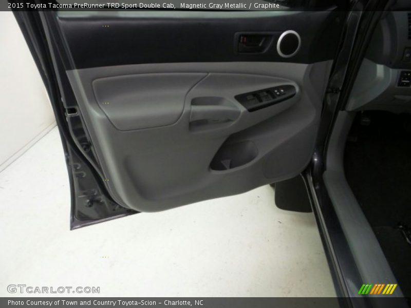 Magnetic Gray Metallic / Graphite 2015 Toyota Tacoma PreRunner TRD Sport Double Cab
