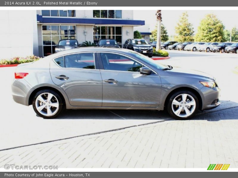 Polished Metal Metallic / Ebony 2014 Acura ILX 2.0L