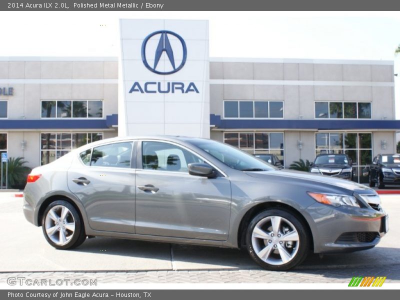 Polished Metal Metallic / Ebony 2014 Acura ILX 2.0L