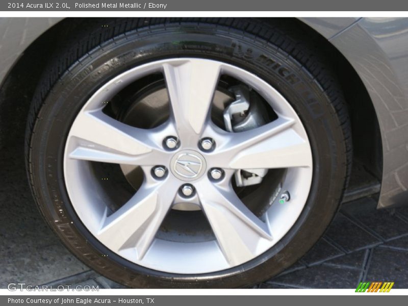 Polished Metal Metallic / Ebony 2014 Acura ILX 2.0L