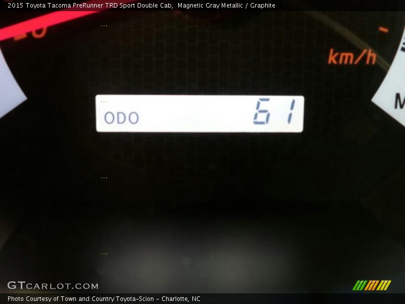 Magnetic Gray Metallic / Graphite 2015 Toyota Tacoma PreRunner TRD Sport Double Cab