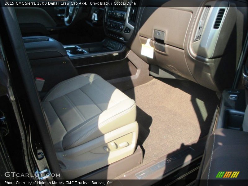 Onyx Black / Cocoa/Dune 2015 GMC Sierra 1500 Denali Crew Cab 4x4