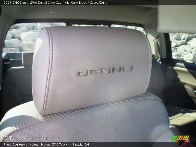 Onyx Black / Cocoa/Dune 2015 GMC Sierra 1500 Denali Crew Cab 4x4