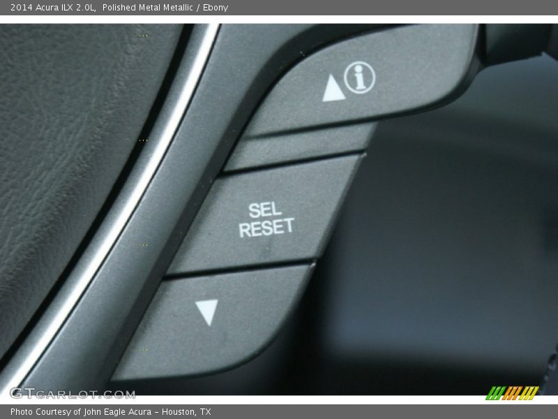Polished Metal Metallic / Ebony 2014 Acura ILX 2.0L