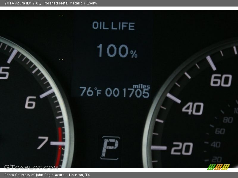 Polished Metal Metallic / Ebony 2014 Acura ILX 2.0L