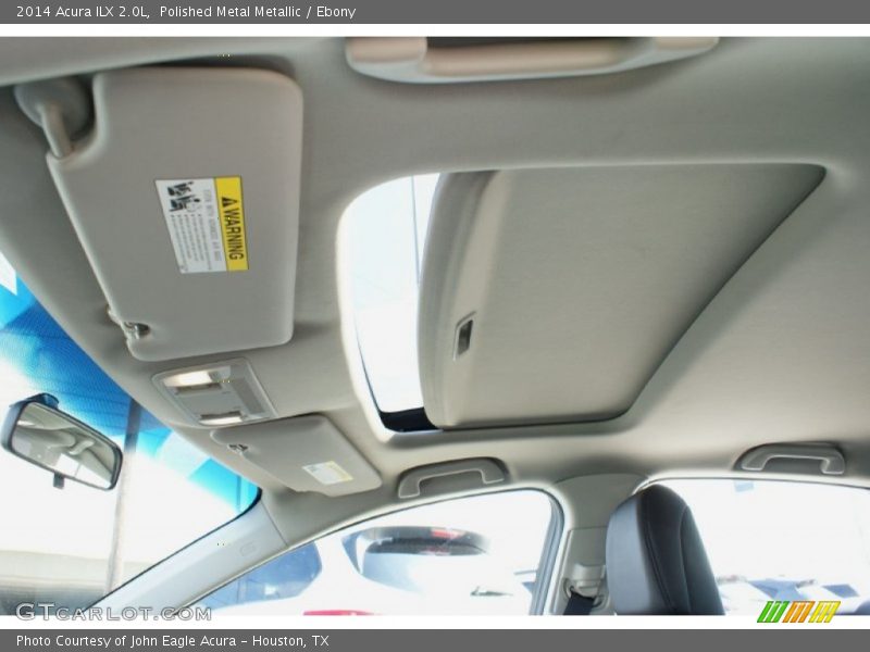 Polished Metal Metallic / Ebony 2014 Acura ILX 2.0L