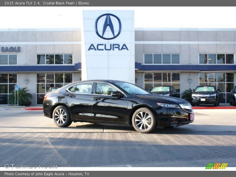 Crystal Black Pearl / Ebony 2015 Acura TLX 2.4