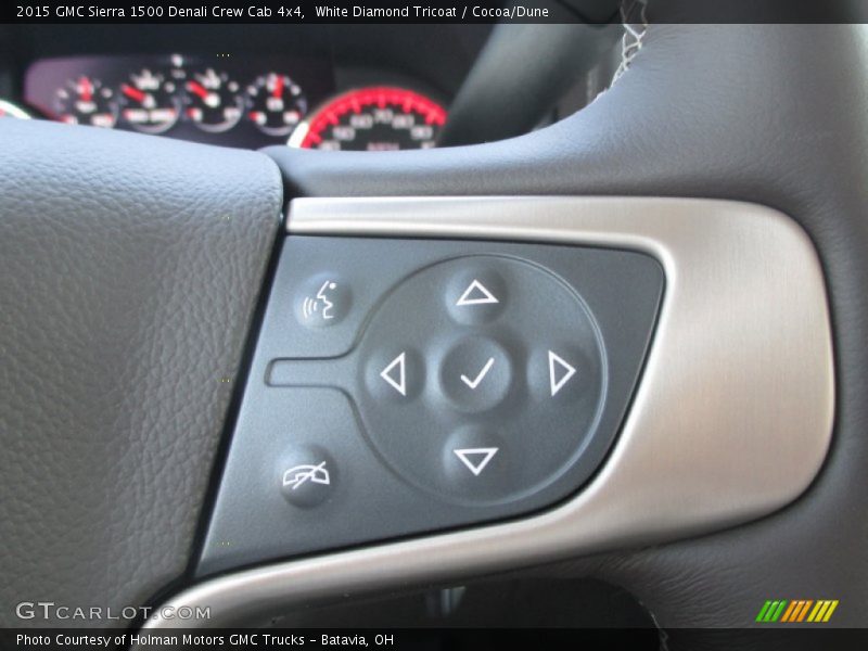Controls of 2015 Sierra 1500 Denali Crew Cab 4x4