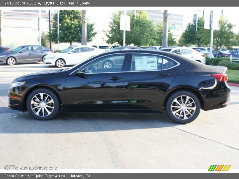 Crystal Black Pearl / Ebony 2015 Acura TLX 2.4