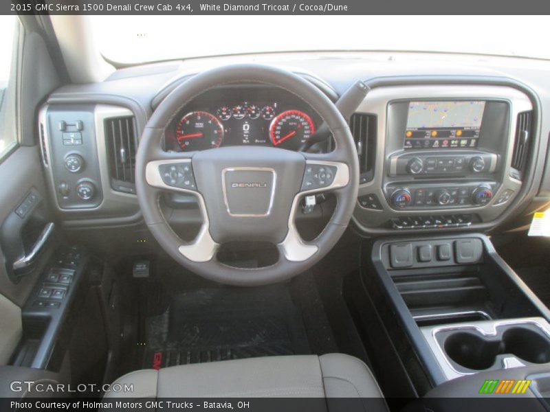 Dashboard of 2015 Sierra 1500 Denali Crew Cab 4x4
