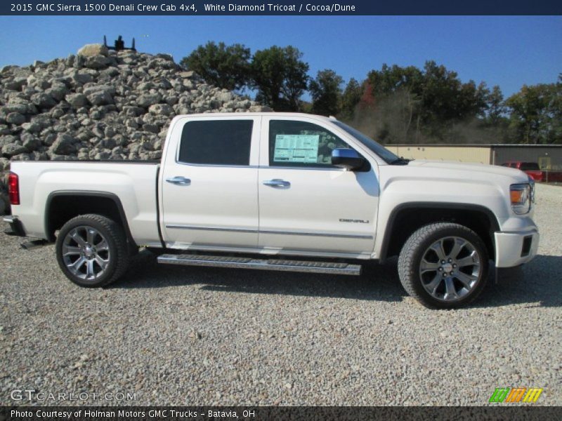  2015 Sierra 1500 Denali Crew Cab 4x4 White Diamond Tricoat