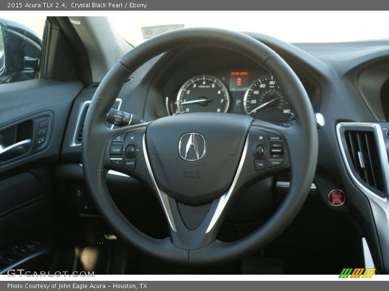 Crystal Black Pearl / Ebony 2015 Acura TLX 2.4