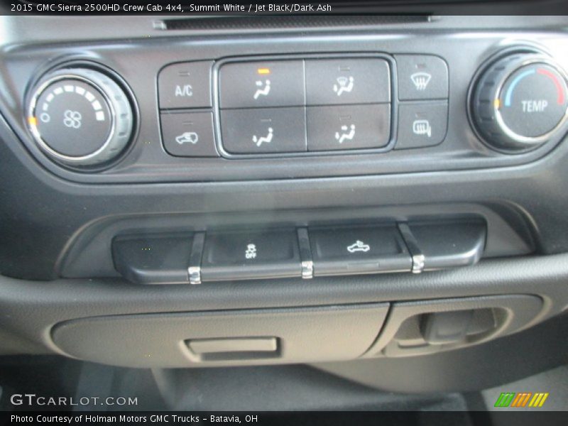 Summit White / Jet Black/Dark Ash 2015 GMC Sierra 2500HD Crew Cab 4x4