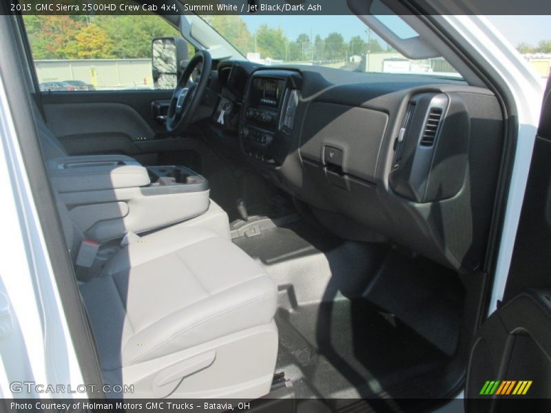 Summit White / Jet Black/Dark Ash 2015 GMC Sierra 2500HD Crew Cab 4x4