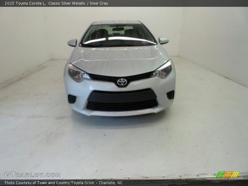 Classic Silver Metallic / Steel Gray 2015 Toyota Corolla L