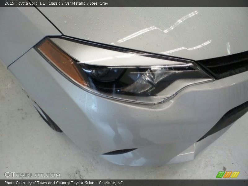Classic Silver Metallic / Steel Gray 2015 Toyota Corolla L