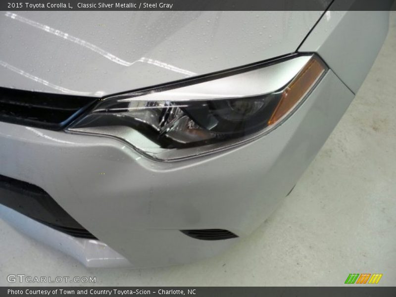 Classic Silver Metallic / Steel Gray 2015 Toyota Corolla L