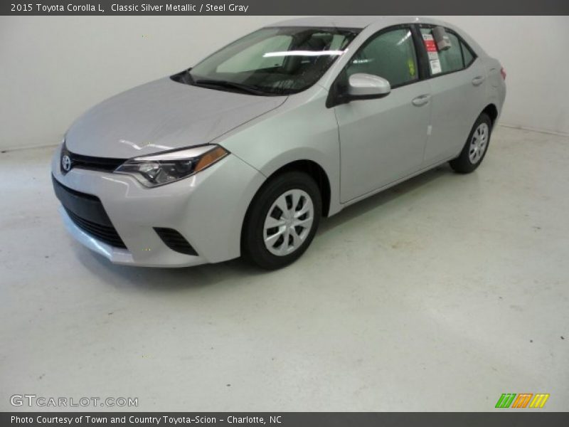 Classic Silver Metallic / Steel Gray 2015 Toyota Corolla L