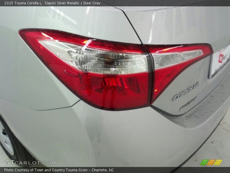 Classic Silver Metallic / Steel Gray 2015 Toyota Corolla L