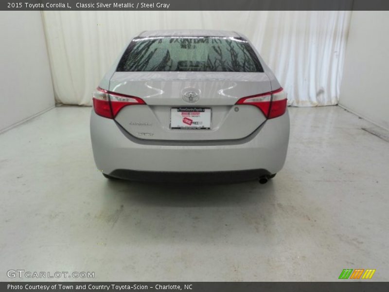 Classic Silver Metallic / Steel Gray 2015 Toyota Corolla L