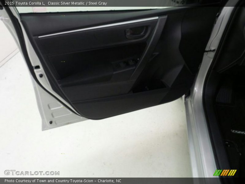 Classic Silver Metallic / Steel Gray 2015 Toyota Corolla L