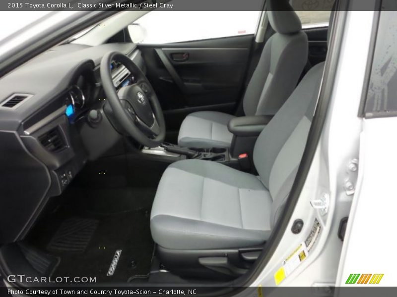 Classic Silver Metallic / Steel Gray 2015 Toyota Corolla L