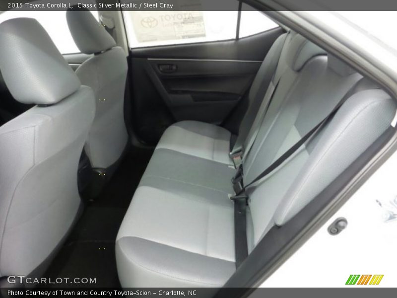 Classic Silver Metallic / Steel Gray 2015 Toyota Corolla L