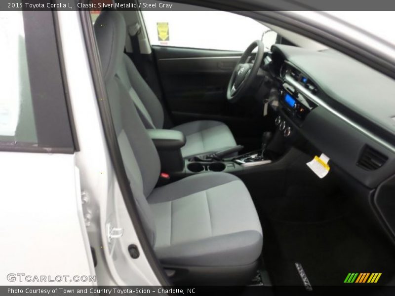 Classic Silver Metallic / Steel Gray 2015 Toyota Corolla L
