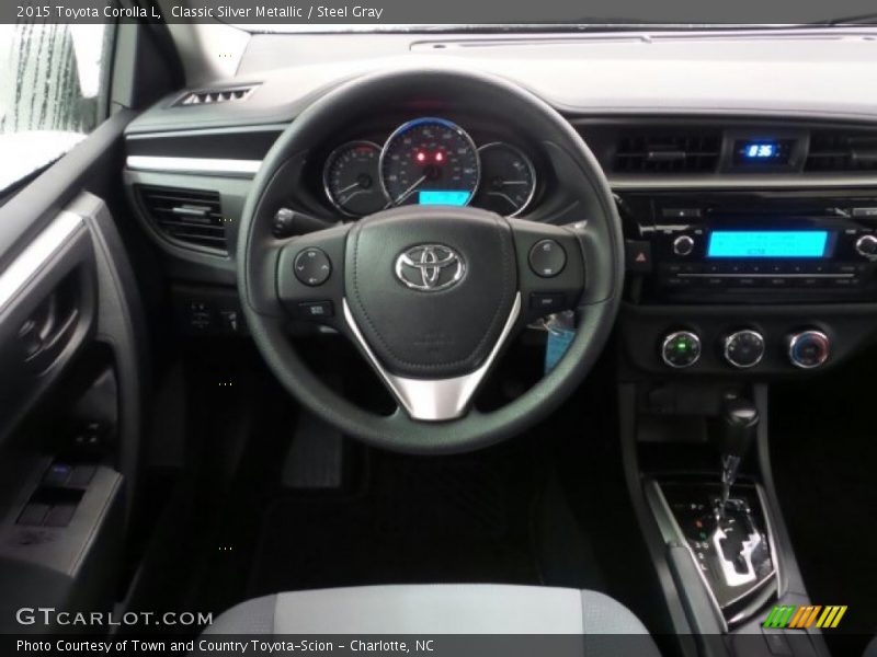 Classic Silver Metallic / Steel Gray 2015 Toyota Corolla L