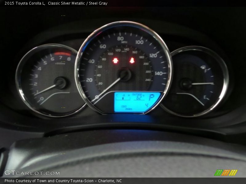Classic Silver Metallic / Steel Gray 2015 Toyota Corolla L
