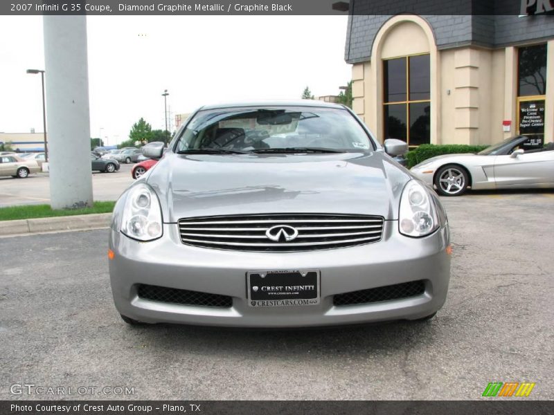 Diamond Graphite Metallic / Graphite Black 2007 Infiniti G 35 Coupe