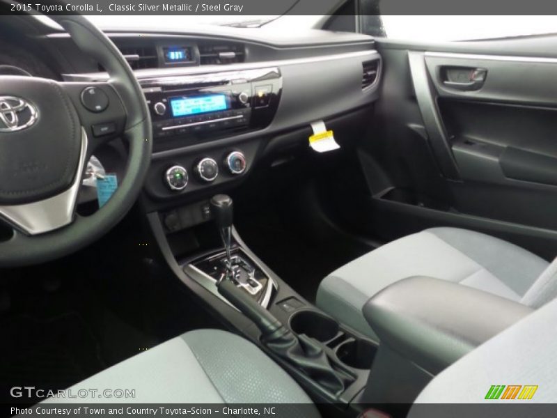 Classic Silver Metallic / Steel Gray 2015 Toyota Corolla L
