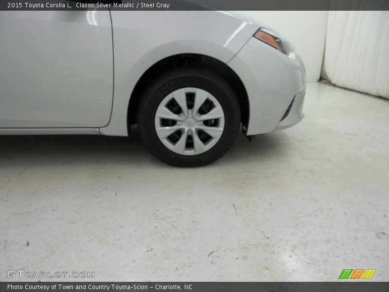 Classic Silver Metallic / Steel Gray 2015 Toyota Corolla L