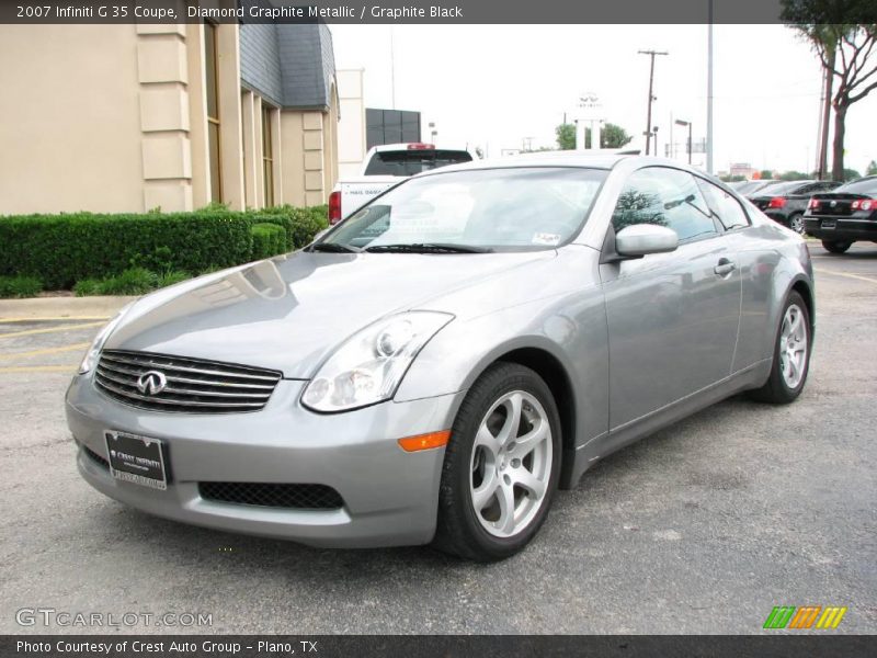 Diamond Graphite Metallic / Graphite Black 2007 Infiniti G 35 Coupe