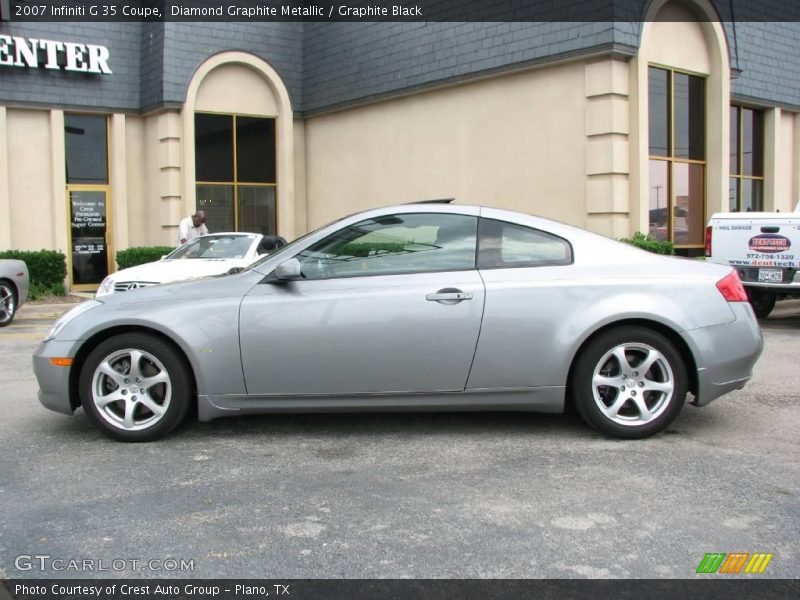 Diamond Graphite Metallic / Graphite Black 2007 Infiniti G 35 Coupe