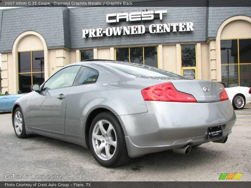 Diamond Graphite Metallic / Graphite Black 2007 Infiniti G 35 Coupe