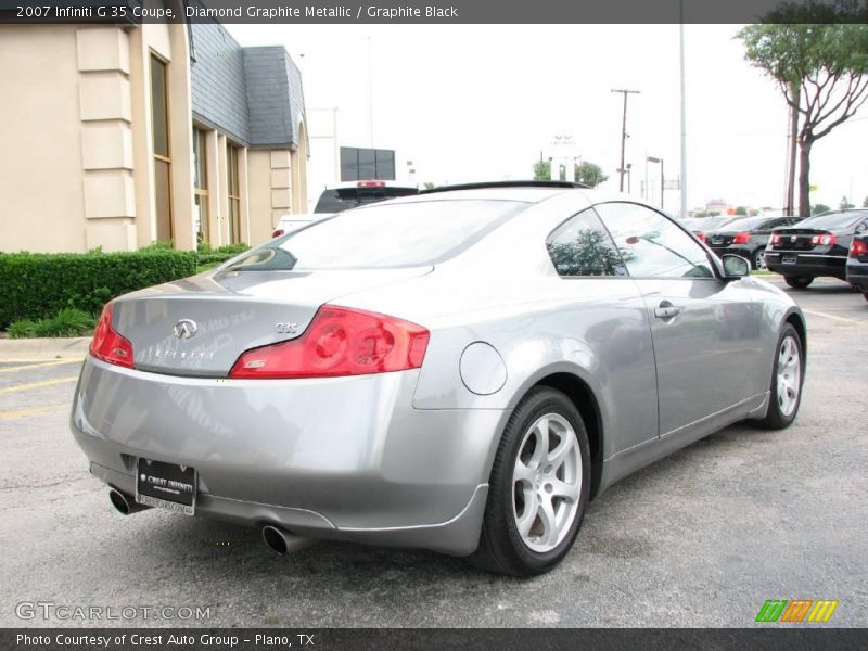 Diamond Graphite Metallic / Graphite Black 2007 Infiniti G 35 Coupe