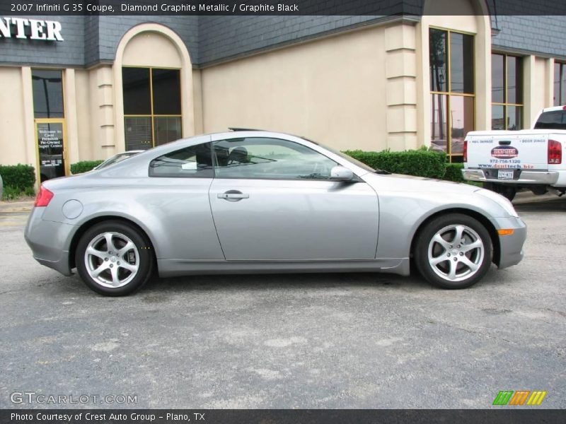 Diamond Graphite Metallic / Graphite Black 2007 Infiniti G 35 Coupe