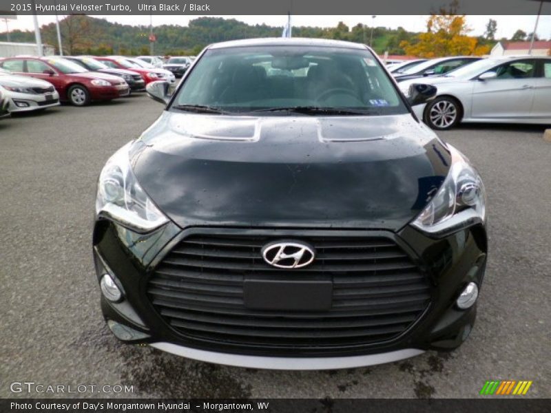 Ultra Black / Black 2015 Hyundai Veloster Turbo
