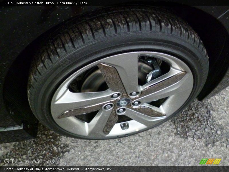 Ultra Black / Black 2015 Hyundai Veloster Turbo