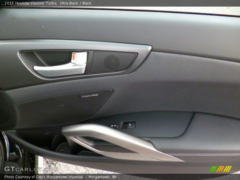 Ultra Black / Black 2015 Hyundai Veloster Turbo