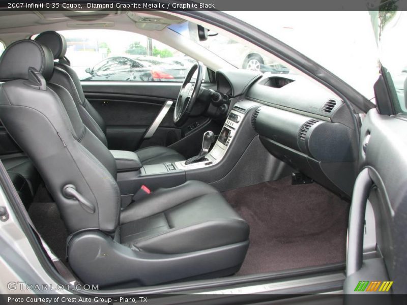 Diamond Graphite Metallic / Graphite Black 2007 Infiniti G 35 Coupe