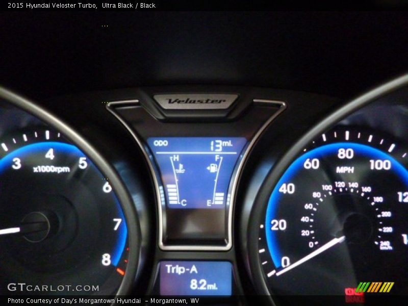 Ultra Black / Black 2015 Hyundai Veloster Turbo