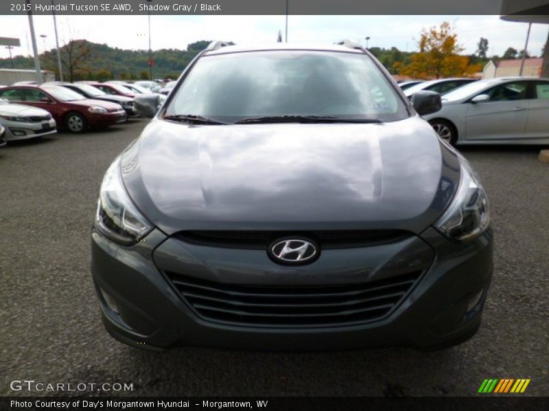 Shadow Gray / Black 2015 Hyundai Tucson SE AWD