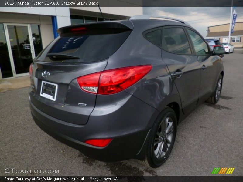 Shadow Gray / Black 2015 Hyundai Tucson SE AWD