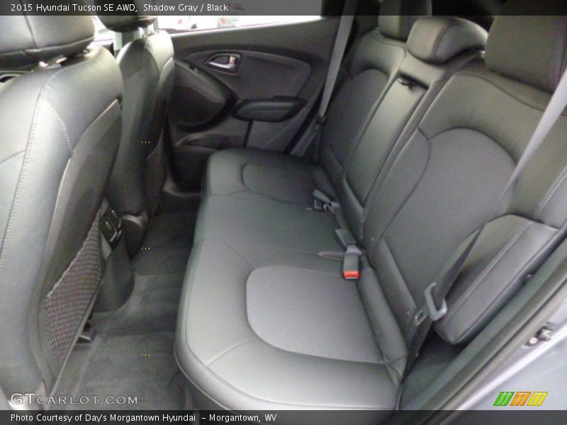 Shadow Gray / Black 2015 Hyundai Tucson SE AWD