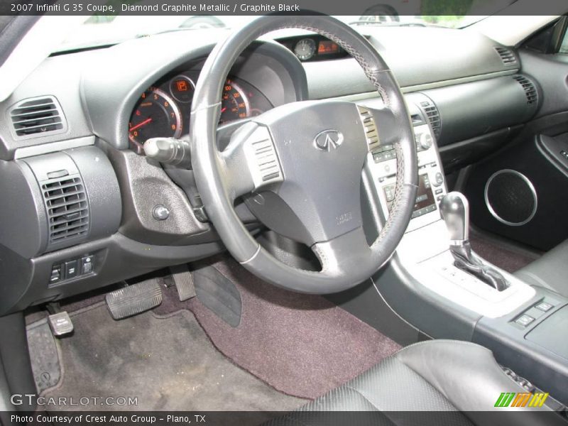 Diamond Graphite Metallic / Graphite Black 2007 Infiniti G 35 Coupe