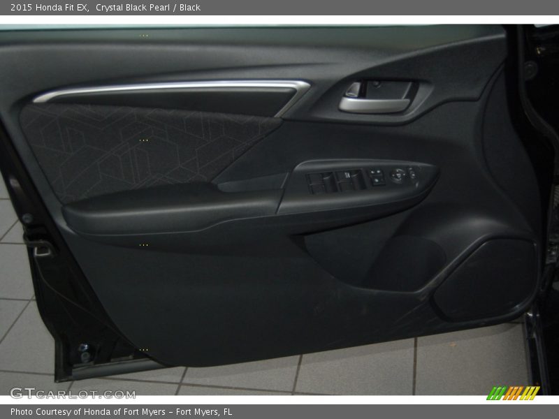 Crystal Black Pearl / Black 2015 Honda Fit EX