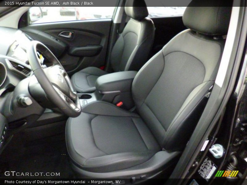 Ash Black / Black 2015 Hyundai Tucson SE AWD