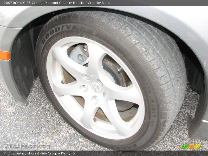 Diamond Graphite Metallic / Graphite Black 2007 Infiniti G 35 Coupe